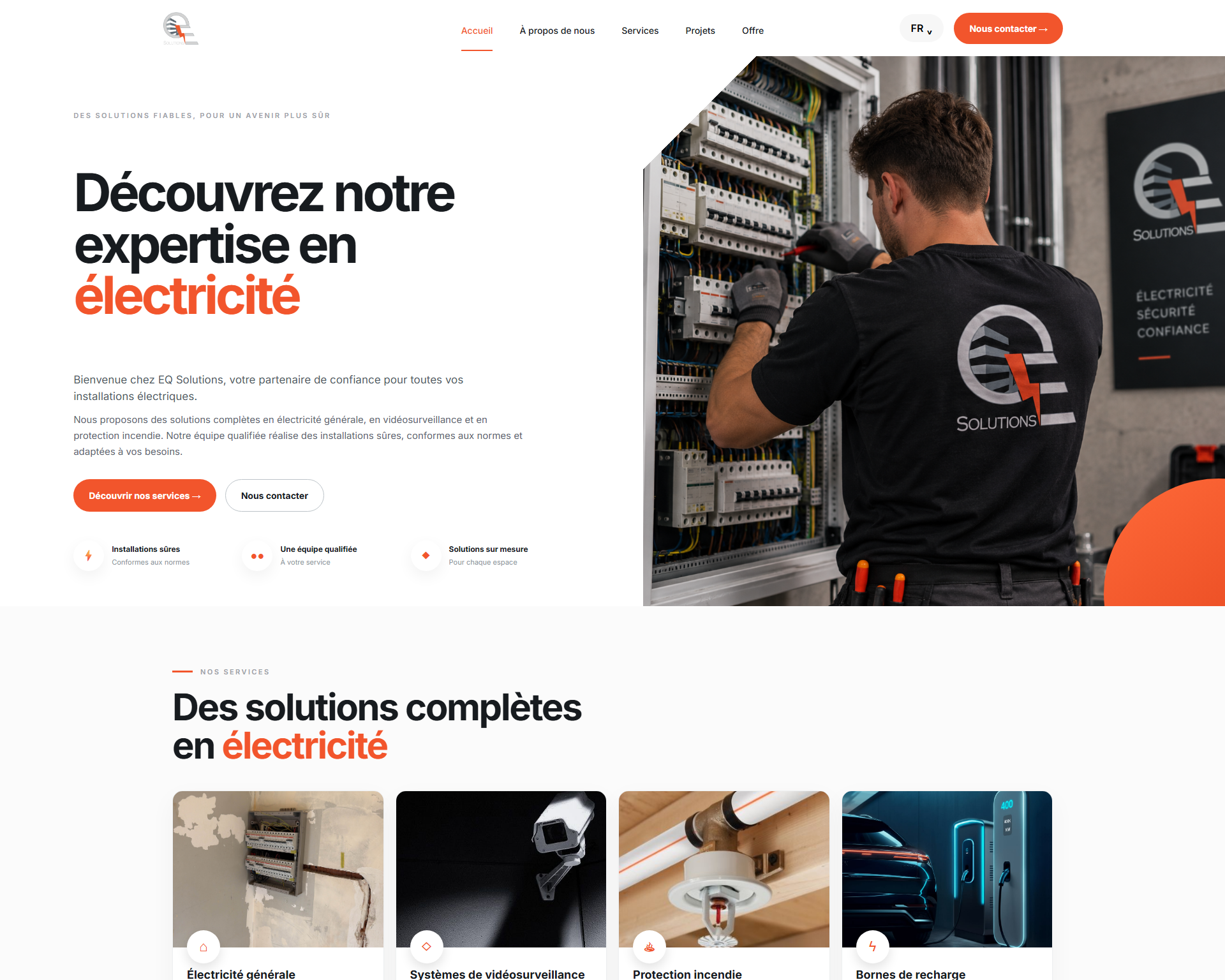EQ Solutions redesigned website